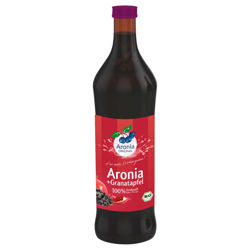 Aronia Original Bio Aronia Saft mit Granatapfel 0,7l
